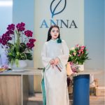 Áo Dài Truyền Thống Cổ Nguyệt – Màu Trắng Ngà Thanh Lịch | Anna